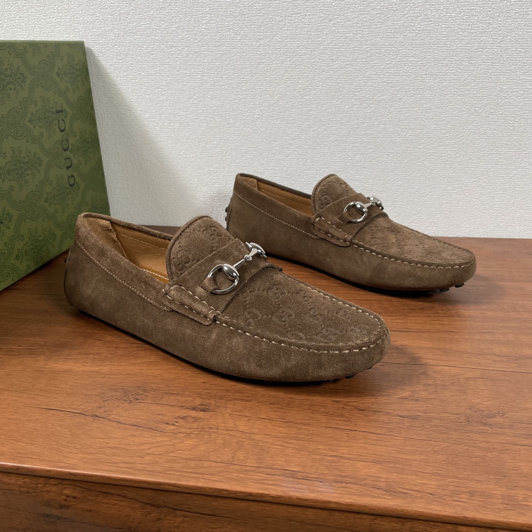 GUCCI 구찌 남성 홀스빗 드라이빙 슈즈 로퍼 구두 신발