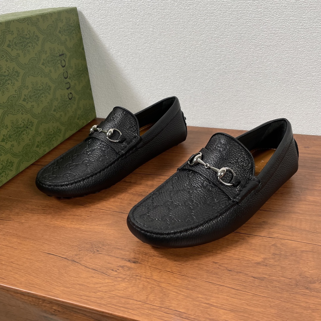 GUCCI 구찌 남성 홀스빗 드라이빙 슈즈 로퍼 구두 신발