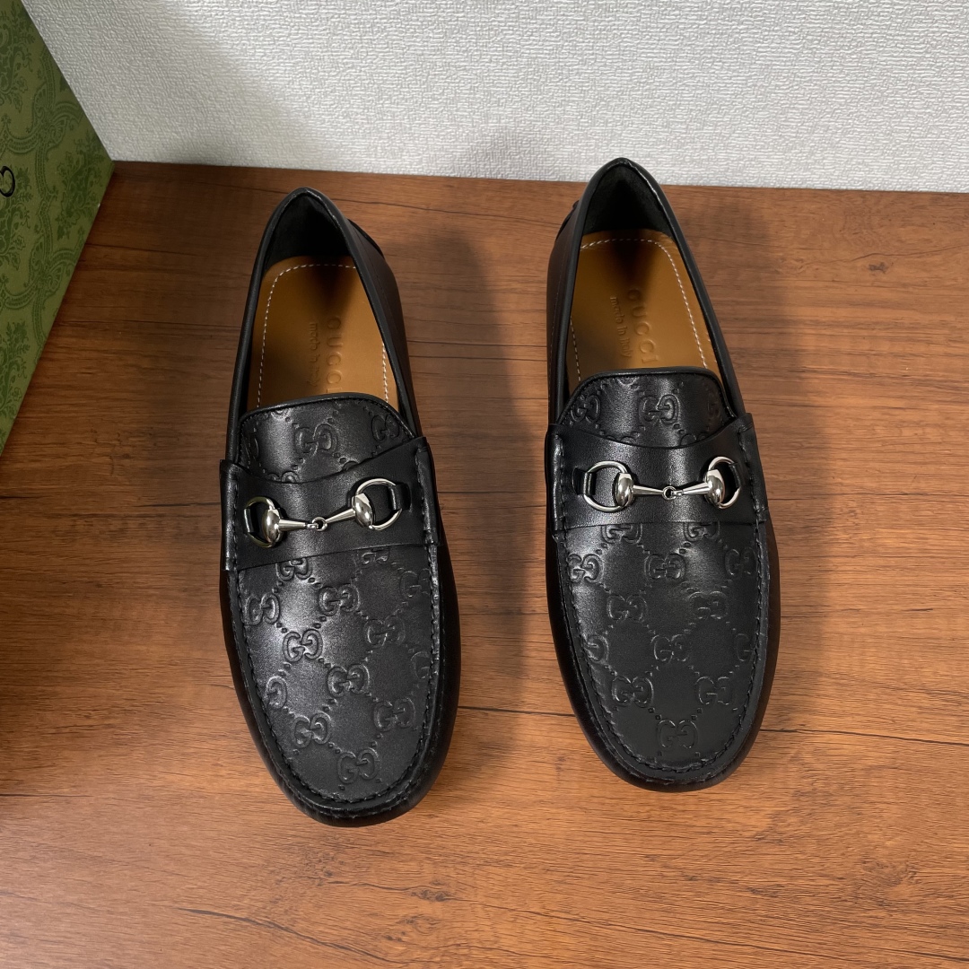 GUCCI 구찌 남성 홀스빗 드라이빙 슈즈 로퍼 구두 신발