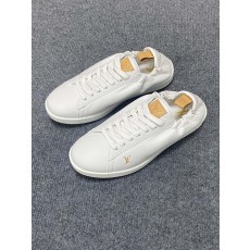 LV 루이비통 천연 소가죽 비즈니스 스니커즈 신발