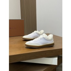 Loro Piana LP 로로피아나 남성 클래식 울 스니커즈 신발