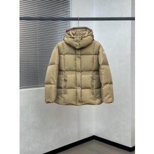 Moncler Agneux 몽클레어 몽클레르 여성 스퀘어 퀼팅 후드 숏 다운 재킷 패딩 점퍼 의류