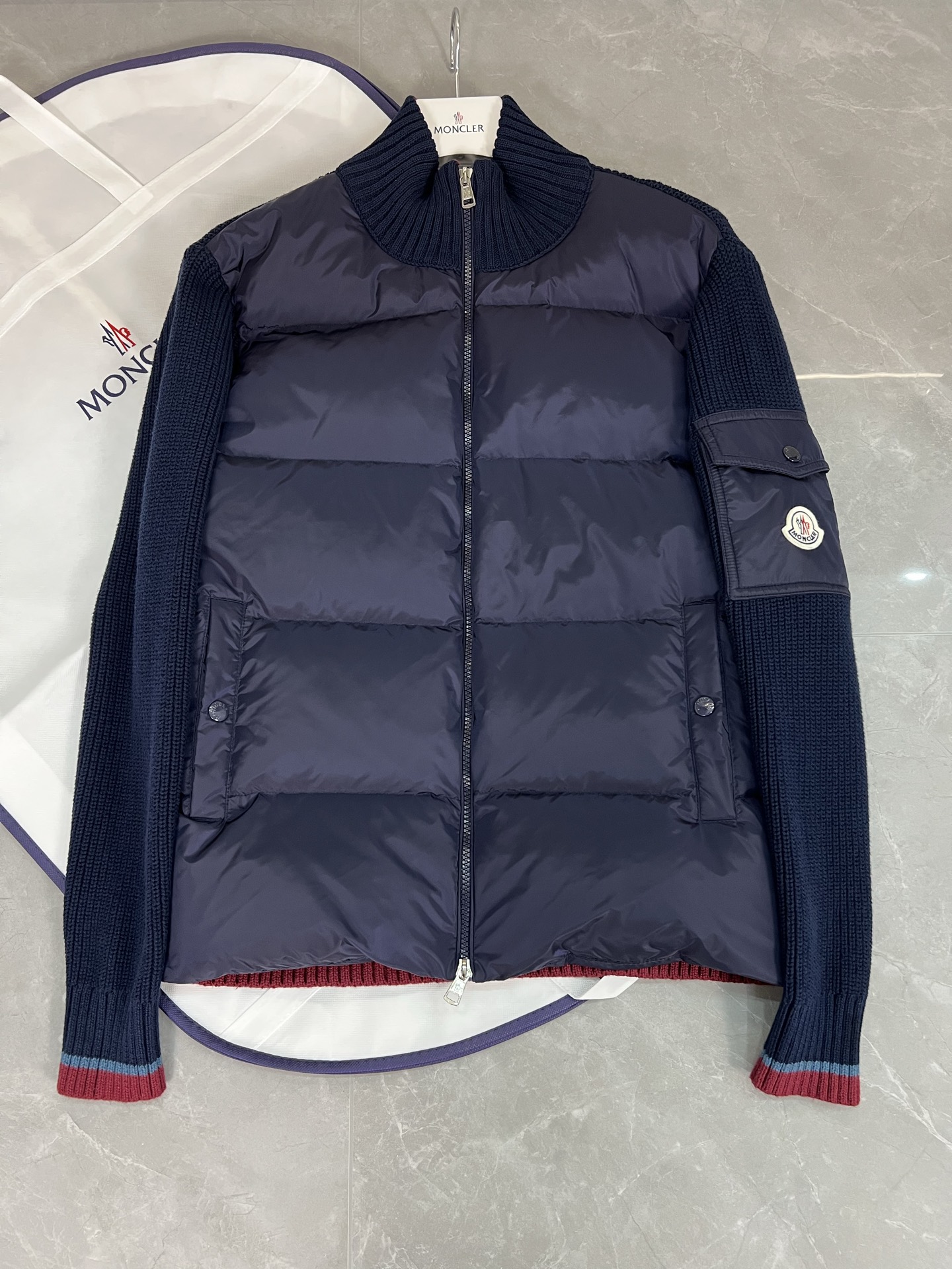 Moncler 몽클레어 몽클레르 남성 다운 니트 자켓 재킷 의류