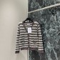 Chanel Early Fall 샤넬 스트라이프 니트 가디건 의류