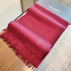 YSL 생로랑 100% 캐시미어 머플러 목도리
