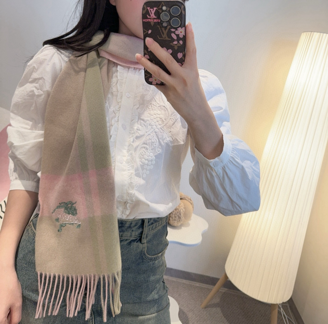 Burberry 버버리 양면 머플러 목도리