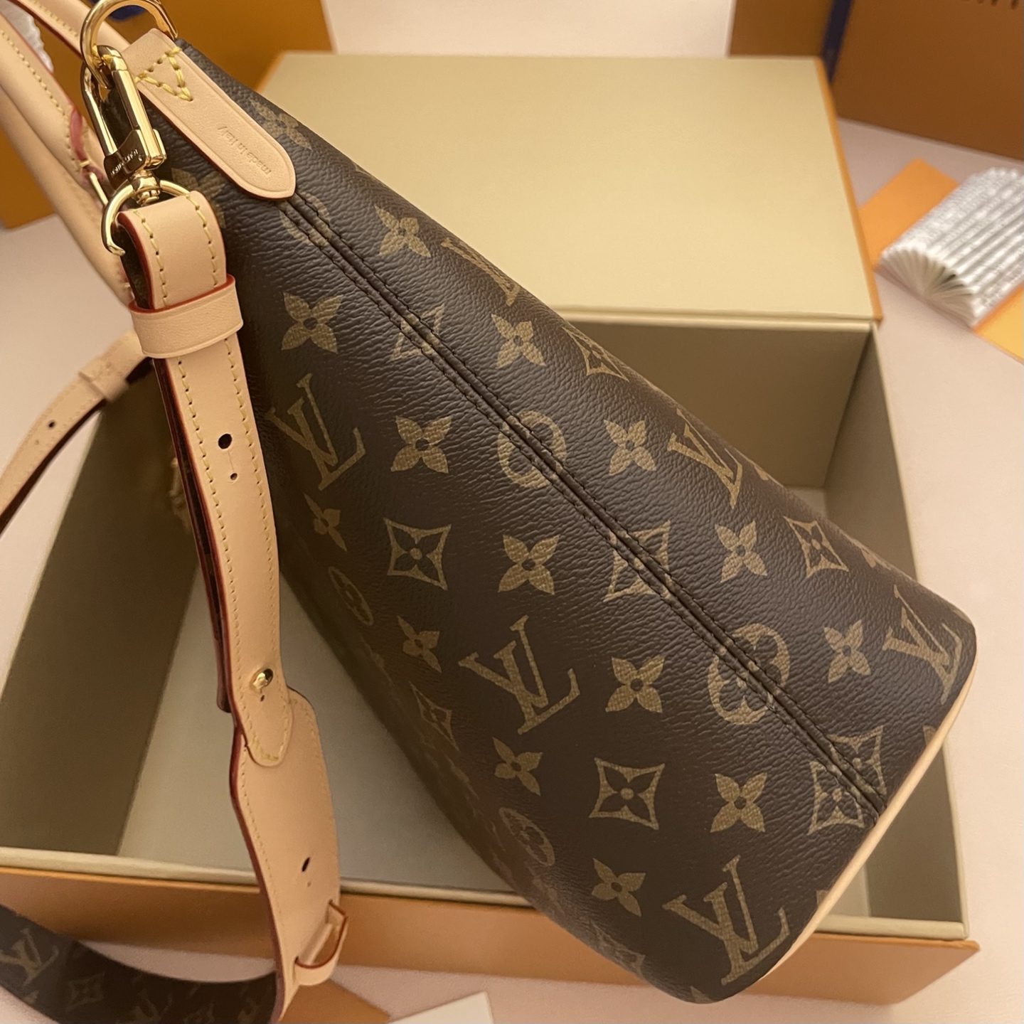 LV 루이비통 Borsa Neo Lockit 핸드백 토트백 숄더백 가방 라지