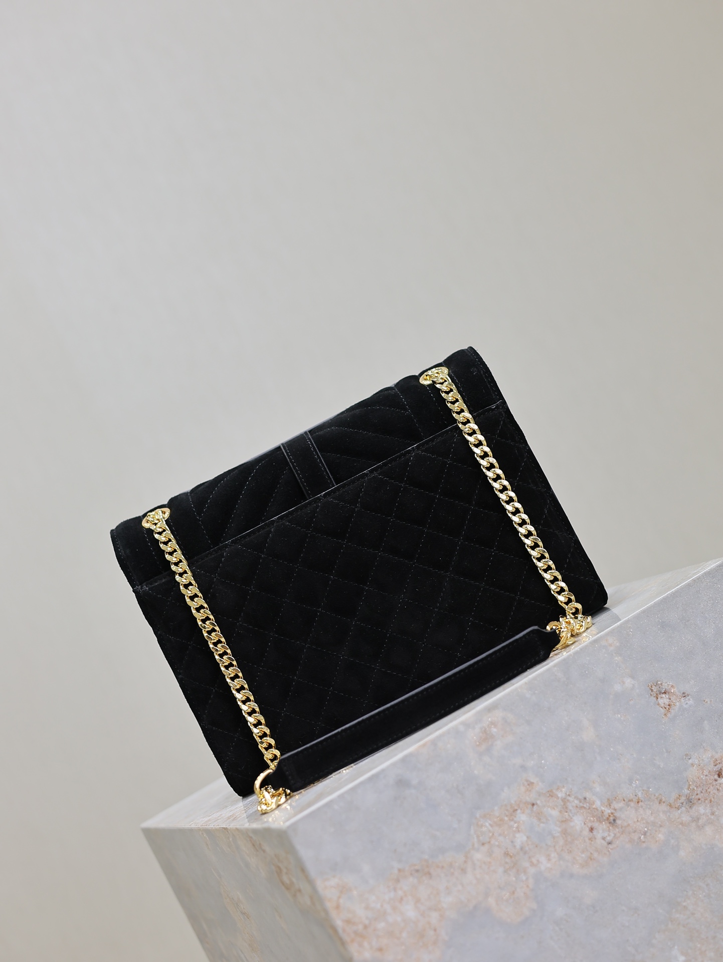 YSL Envelope 생로랑 스웨이드 클러치백 가방 미디움