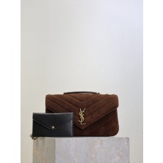 YSL LouLou 생로랑 숄더백 라지백 가방 (스웨이드 버전·29cm)