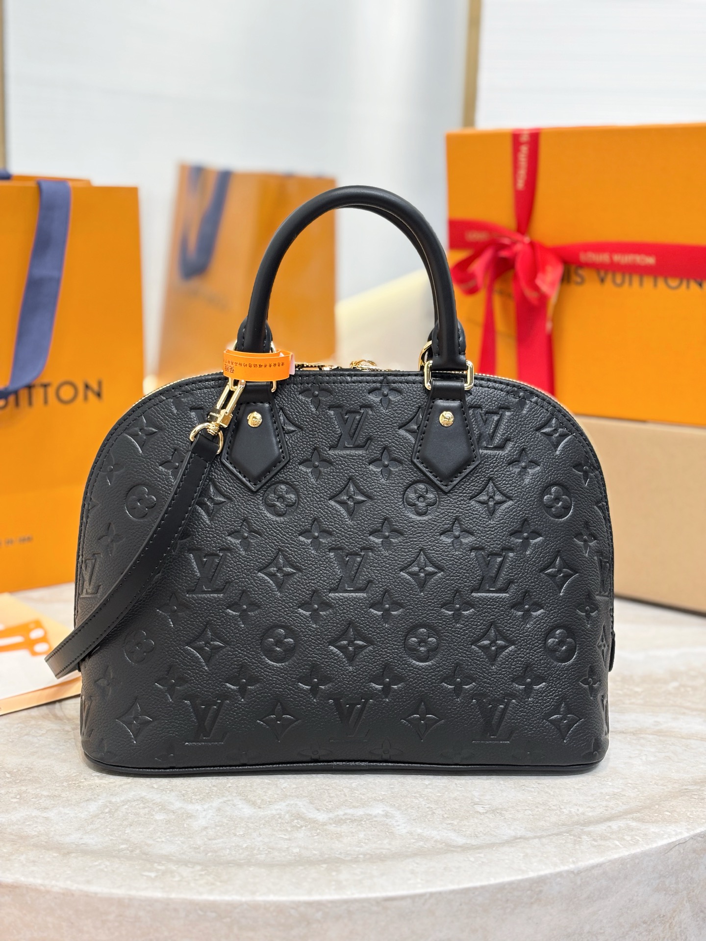 LV Alma PM 백 루이비통 토트백 숄더백 가방 (모델 M26489, 블랙)