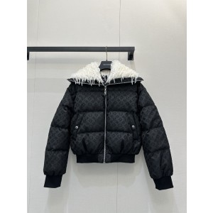 LV 루이비통 스키 시즌 퍼 카라 패딩 자켓 재킷 의류