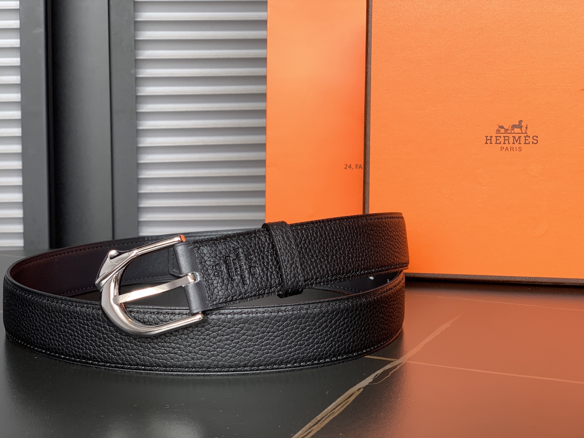HERMES 에르메스 3.2cm 벨트