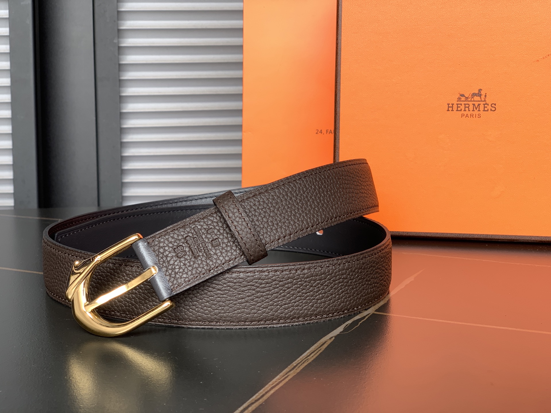 HERMES 에르메스 3.2cm 벨트