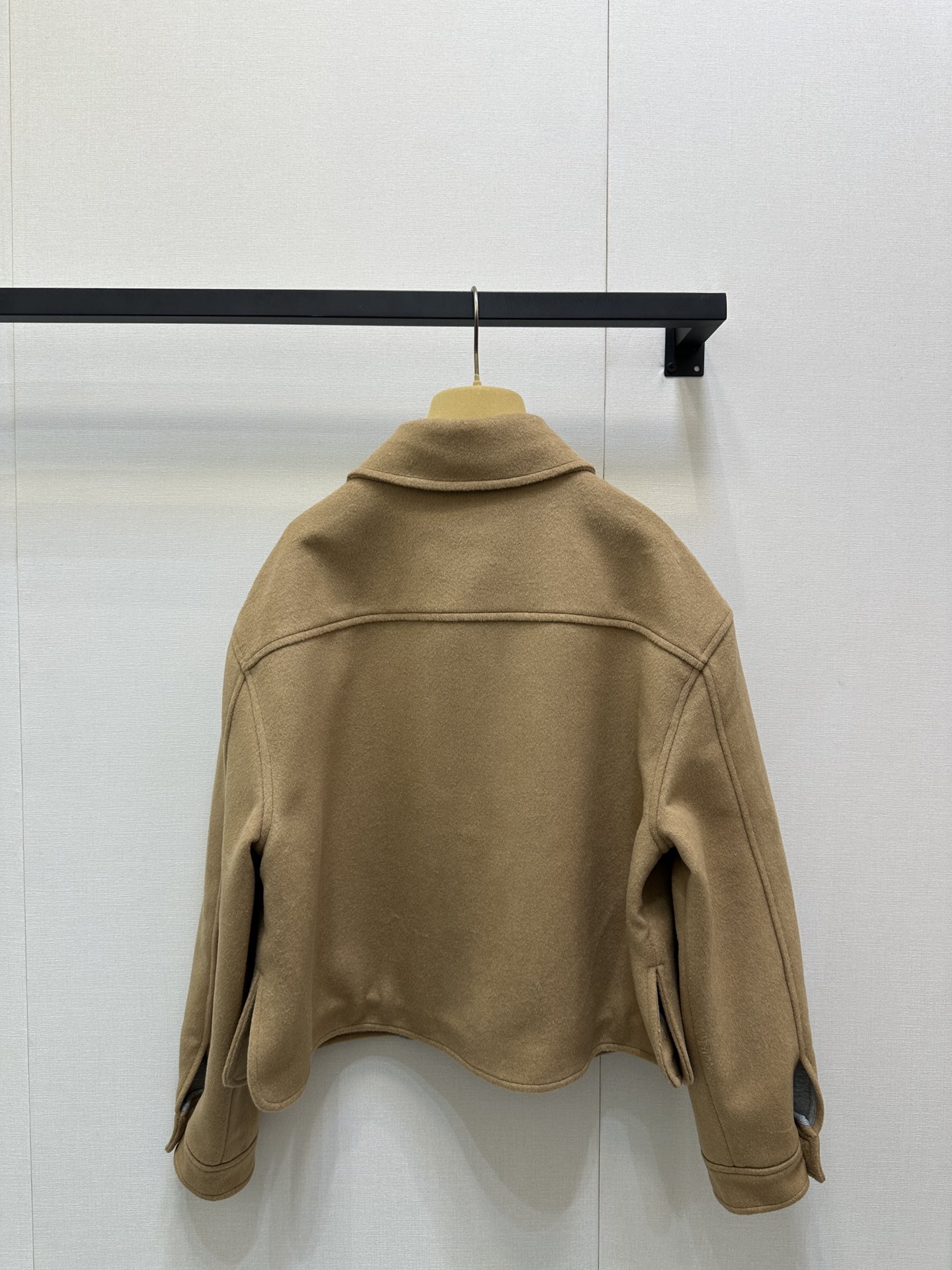 miumiu 미우미우 자수 카라 집업 숏 자켓 재킷 의류