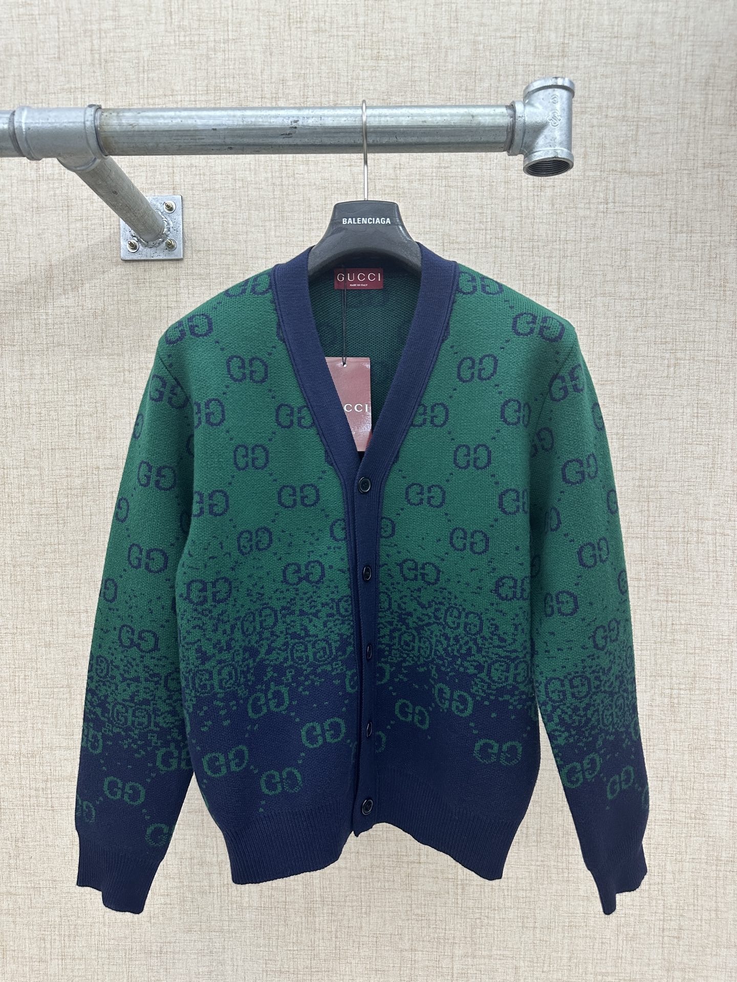 Gucci 구찌 그라데이션 GG 니트 가디건 의류