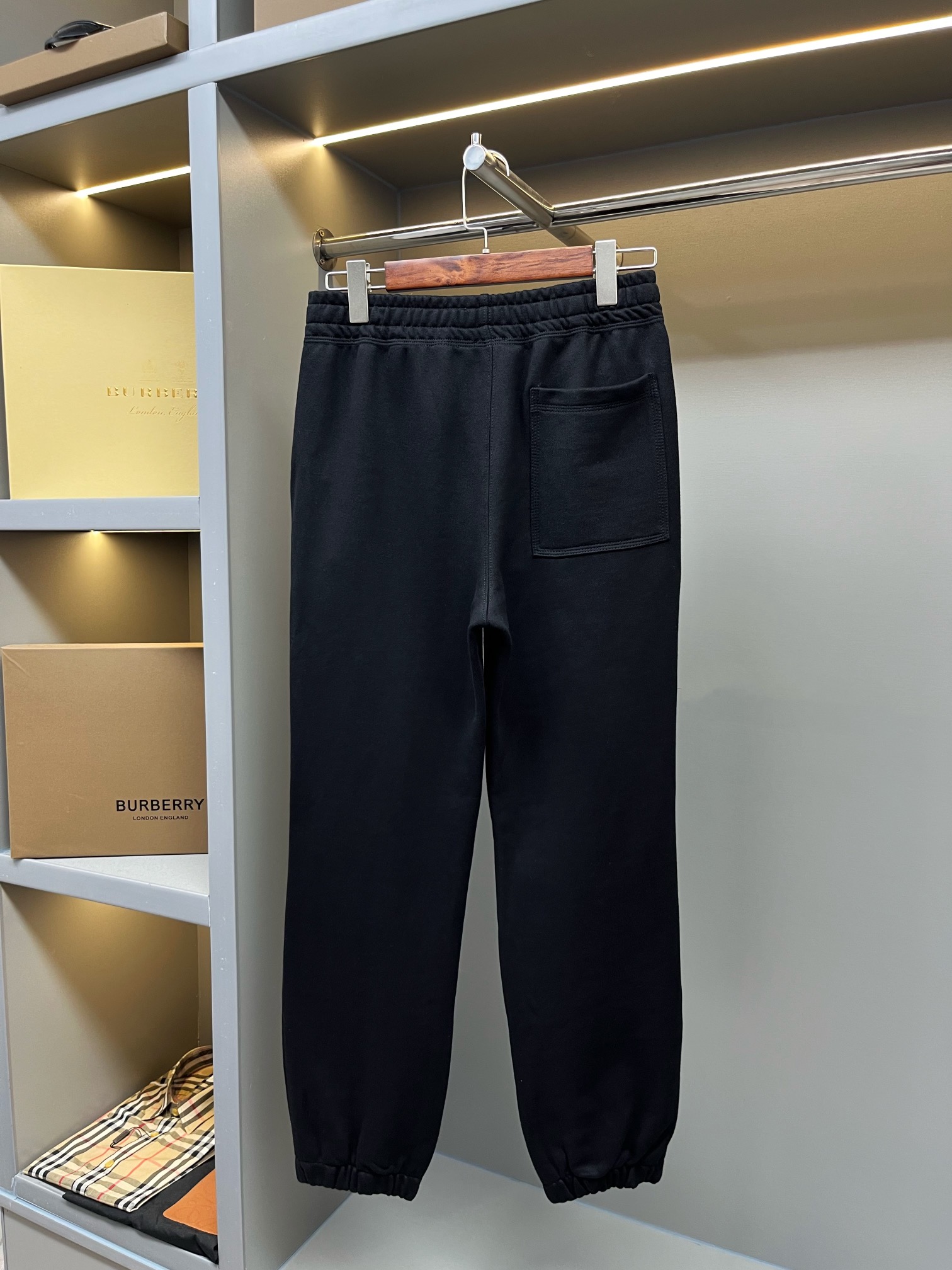 Burberry 버버리 로고 프린트 코튼 조거 팬츠 바지 의류