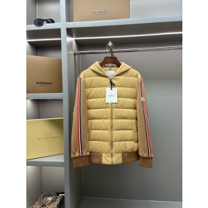 Moncler 몽클레어 몽클레르 캐시미어 니트 배색 패딩 점퍼 의류