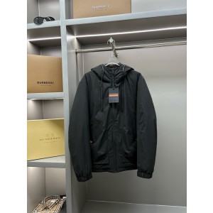 Zegna 제냐 로고 프린트 후드 패딩 자켓 점퍼 의류