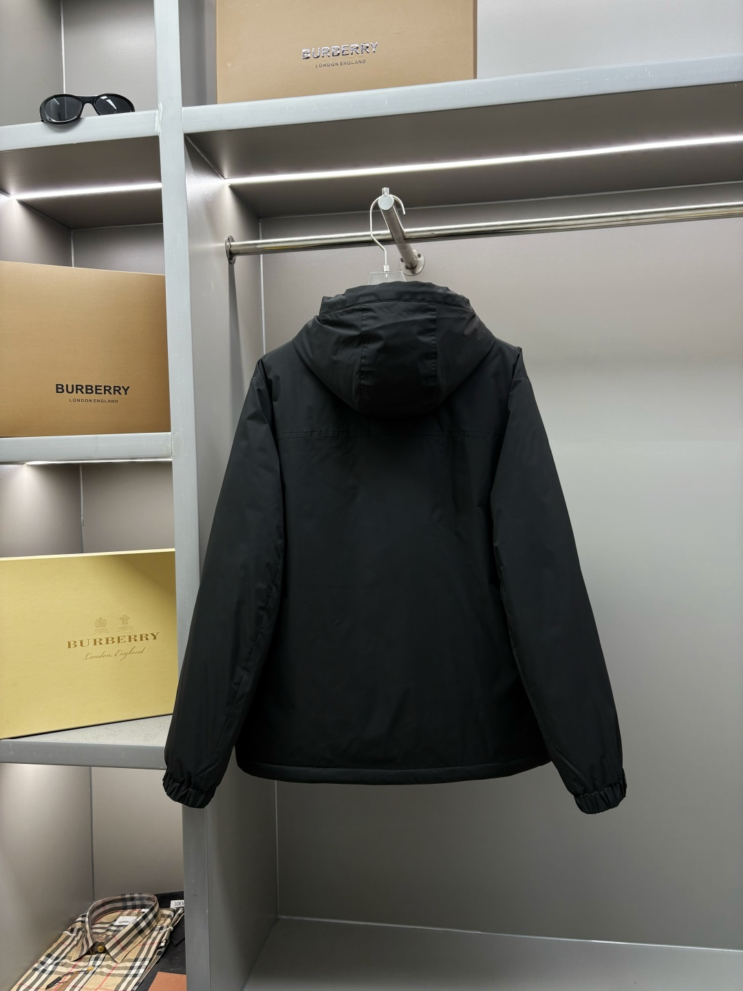 Zegna 제냐 로고 프린트 후드 패딩 자켓 점퍼 의류