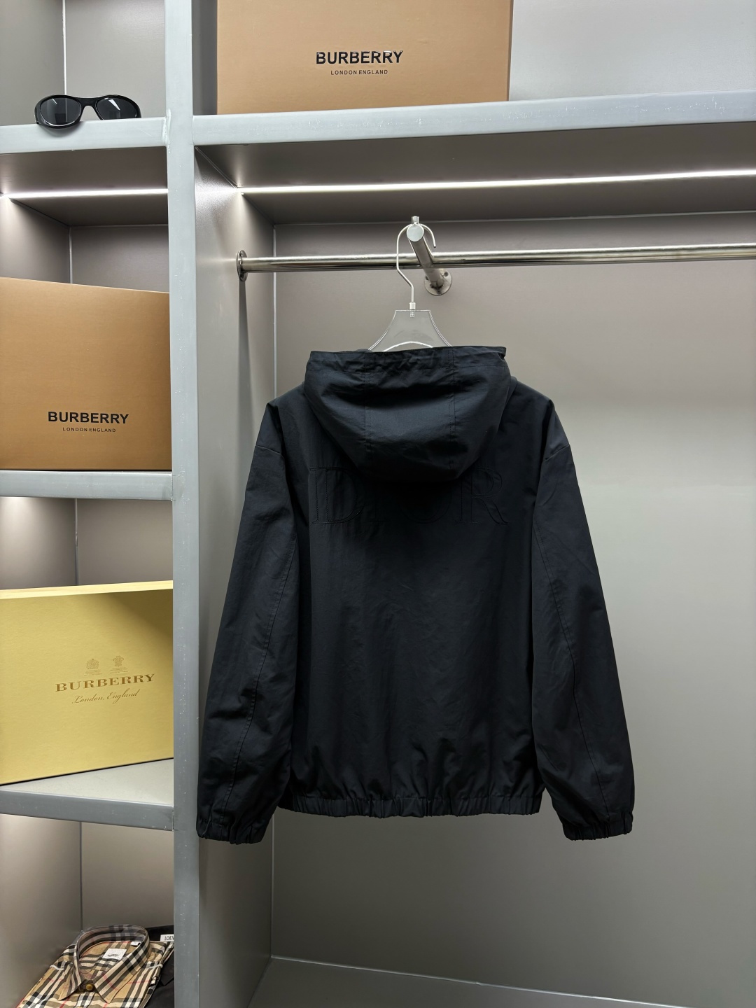 DIOR CD 디올 레터 자수 후드 집업 양면 자켓 재킷 의류