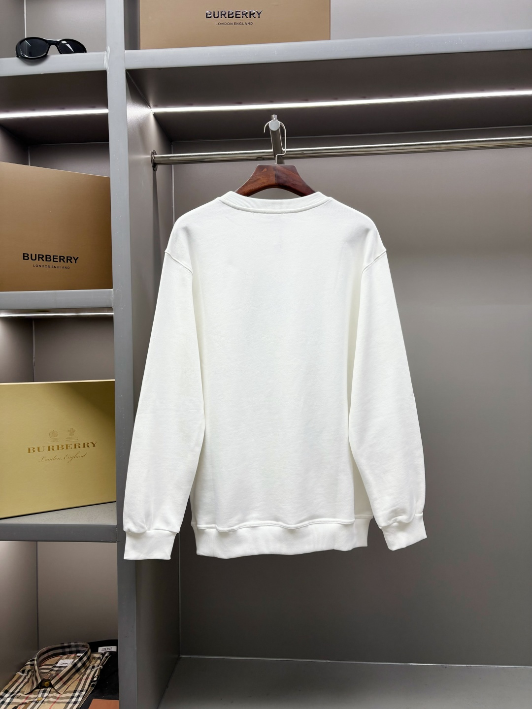 Burberry 버버리 런던 로고 프린트 코튼 맨투맨 티셔츠 의류