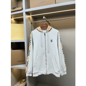 Burberry 버버리 빈티지 체크 후드 집업 자켓 재킷 의류