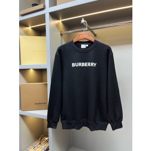 Burberry BBR 버버리 로고 프린트 코튼 라운드넥 맨투맨 스웨트셔츠 티셔츠 의류