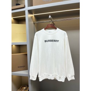 Burberry BBR 버버리 로고 프린트 코튼 라운드넥 맨투맨 스웨트셔츠 티셔츠 의류