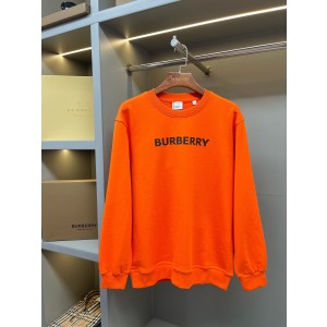 Burberry BBR 버버리 로고 프린트 코튼 라운드넥 맨투맨 스웨트셔츠 티셔츠 의류