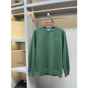 Burberry BBR 버버리 기수(Knight) 자수 코튼 라운드넥 스웨트셔츠 맨투맨 티셔츠 의류