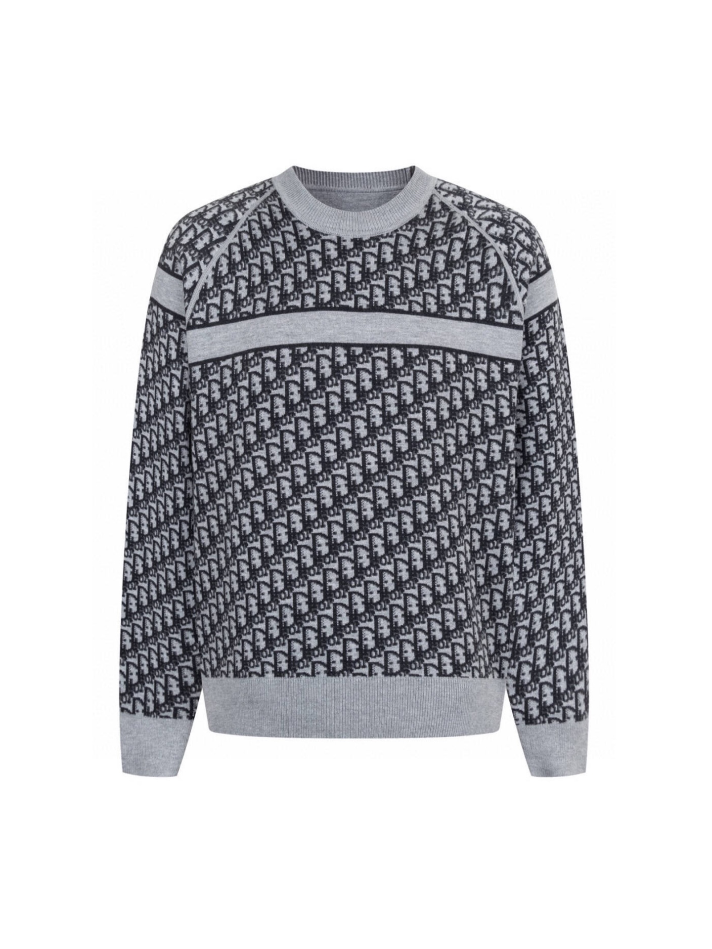 DIOR CD 디올 오블리크 양면 캐시미어 니트 스웨터 의류