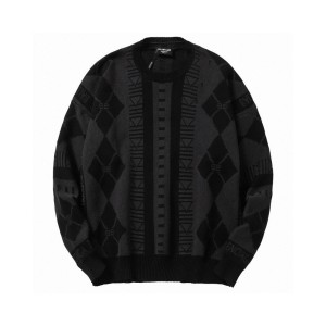 Balenciaga 발렌시아가 기하학 패턴 니트 의류