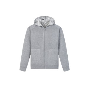 Dior CD 디올 제페블 양면 캐시미어 니트 재킷 자켓 후드 집업 의류