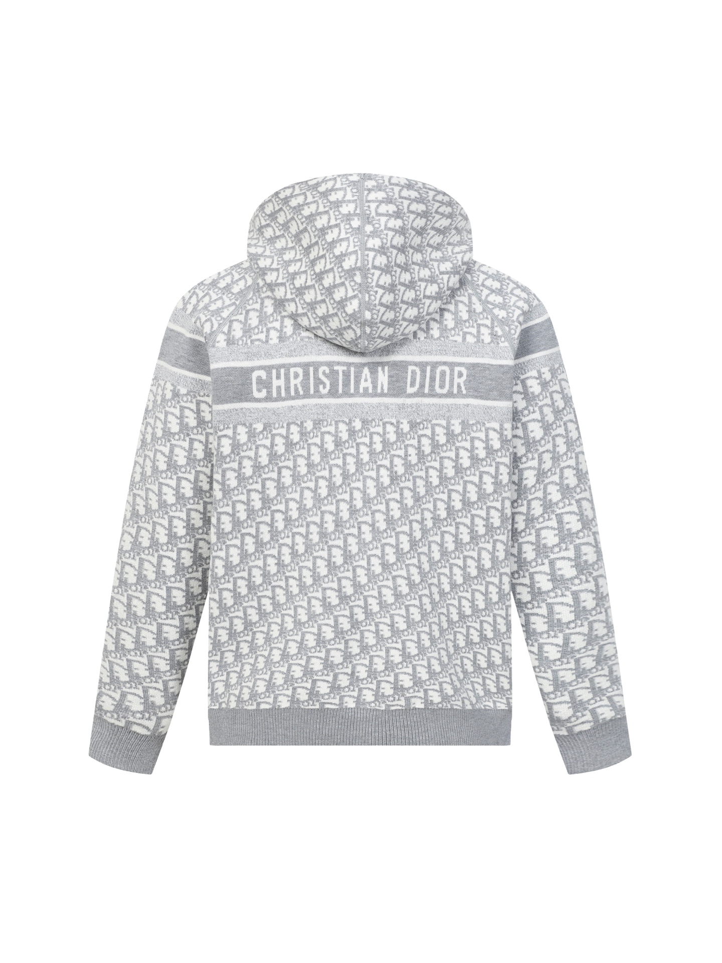 Dior CD 디올 제페블 양면 캐시미어 니트 재킷 자켓 후드 집업 의류