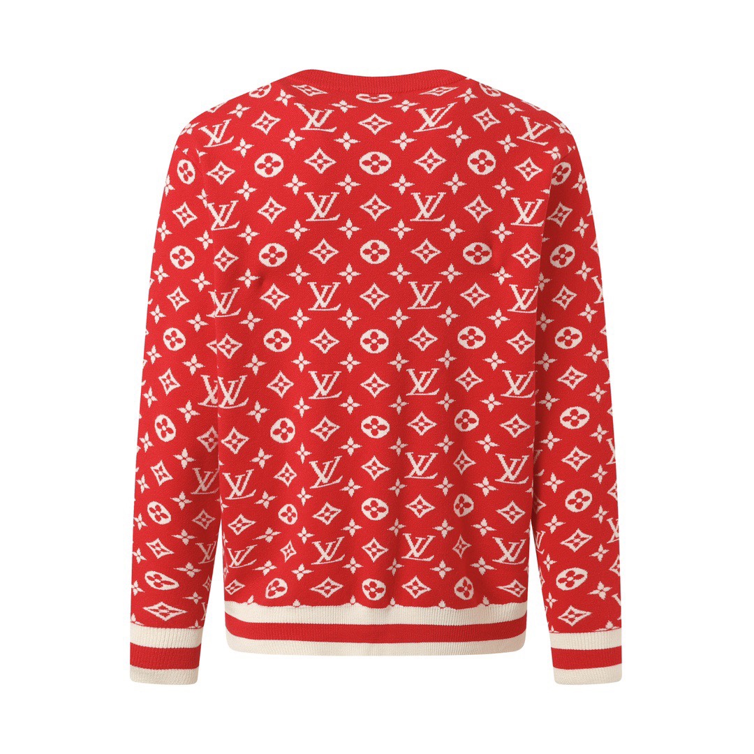 LOUIS VUITTON LV 루이비통 커플 로고 니트 의류