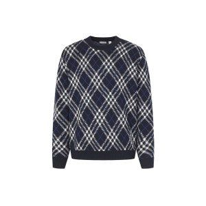 Burberry 버버리 아가일 체크 라운드넥 니트 의류