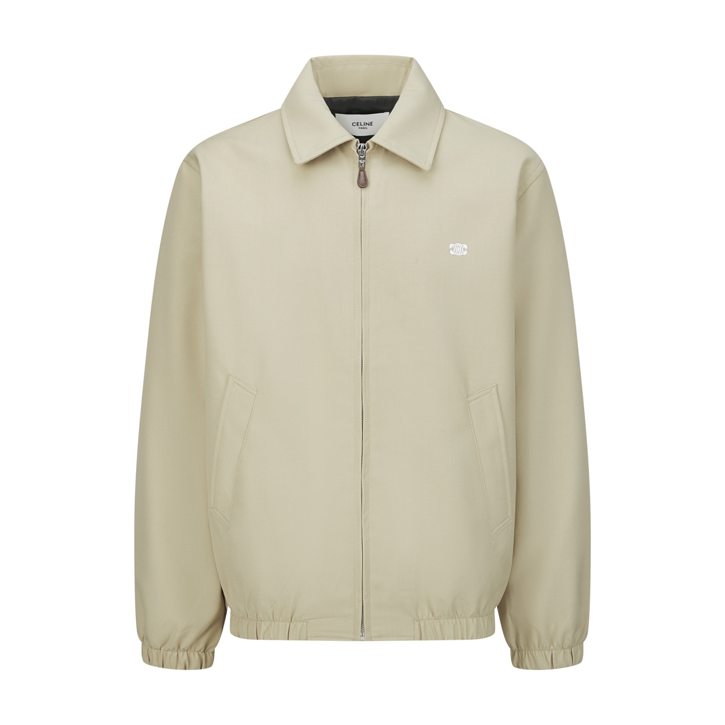 CELINE Triomphe 셀린느 자수 지퍼 카라 재킷 자켓 의류