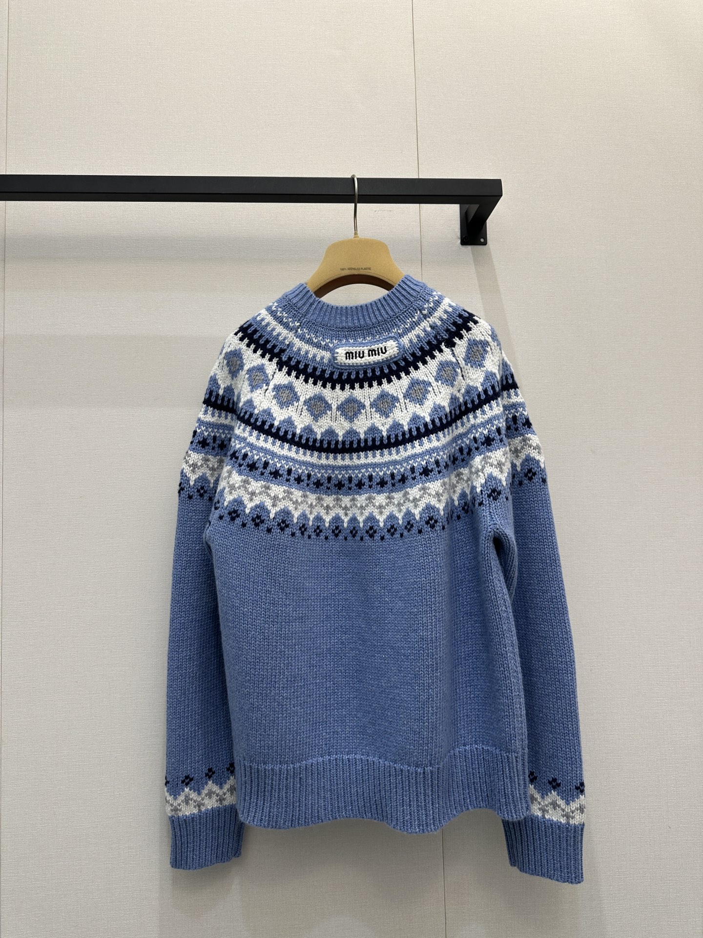 miumiu 미우미우 체크 니트 의류