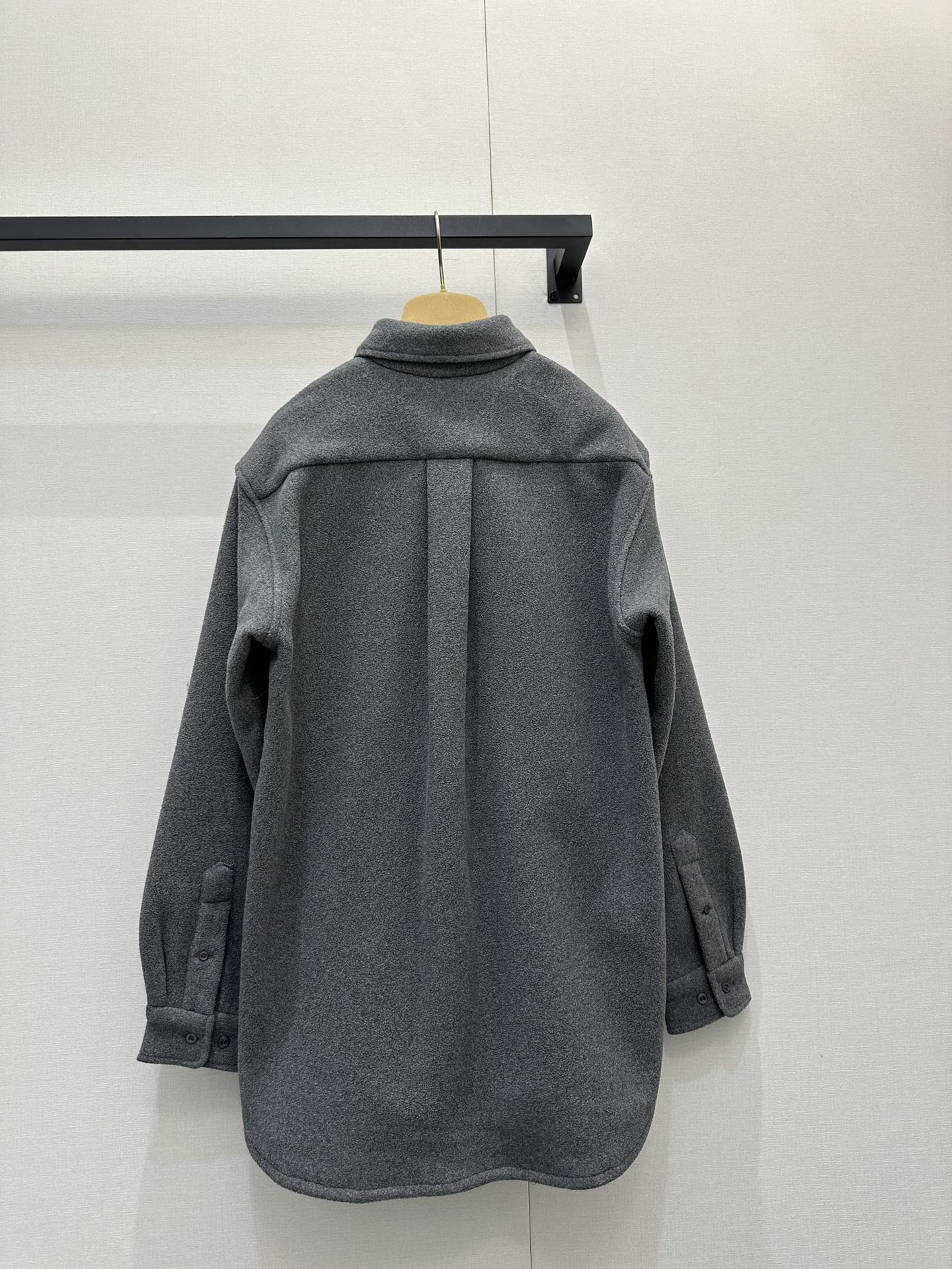 MiuMiu 미우미우 로고 자수 후리스 플리스 셔츠 자켓 의류