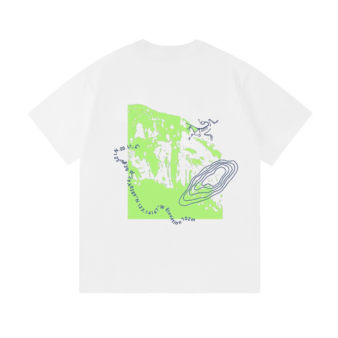 ARC'TERYX 2026 Early Spring 아크테릭스 스켈레톤 버드 로고 반팔 티셔츠 의류