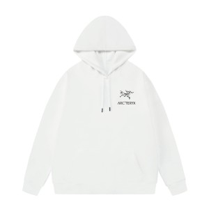 ARC'TERYX 로고 프린트 오버핏 기모 후드티 맨투맨 티셔츠 의류