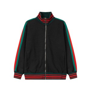 GUCCI 구찌 테이프 배색 모노그램 자카드 트랙 재킷 자켓 의류