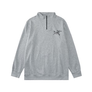 ARC'TERYX 아크테릭스 3D 컷 스포츠 캐주얼 하이넥 반 하프 집업 맨투맨 티셔츠 의류