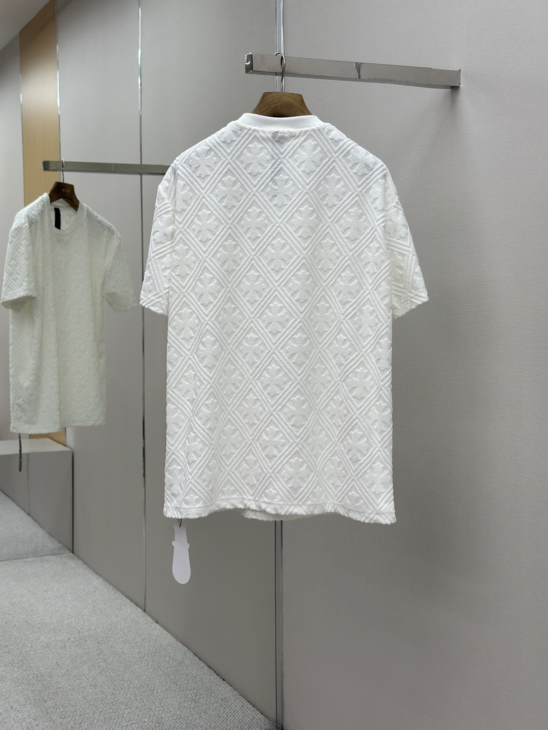 Chrome Hearts CH 크롬하츠 로고 엠보 반팔 티셔츠 의류