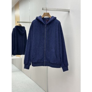 LOUIS VUITTON Monogram LV 루이비통 풀패턴 코튼 블렌드 후드 집업 자켓 재킷 의류