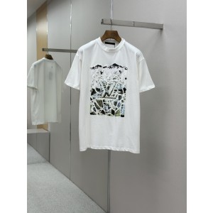 LOUIS VUITTON LV SKI 루이비통 발포 프린트 반팔 티셔츠 의류