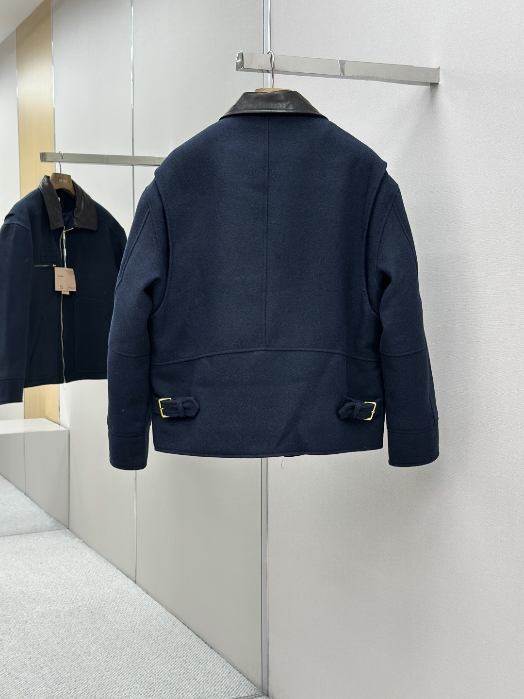 MIUMIU 미우미우 자수 울혼방 패딩 자켓 재킷 의류