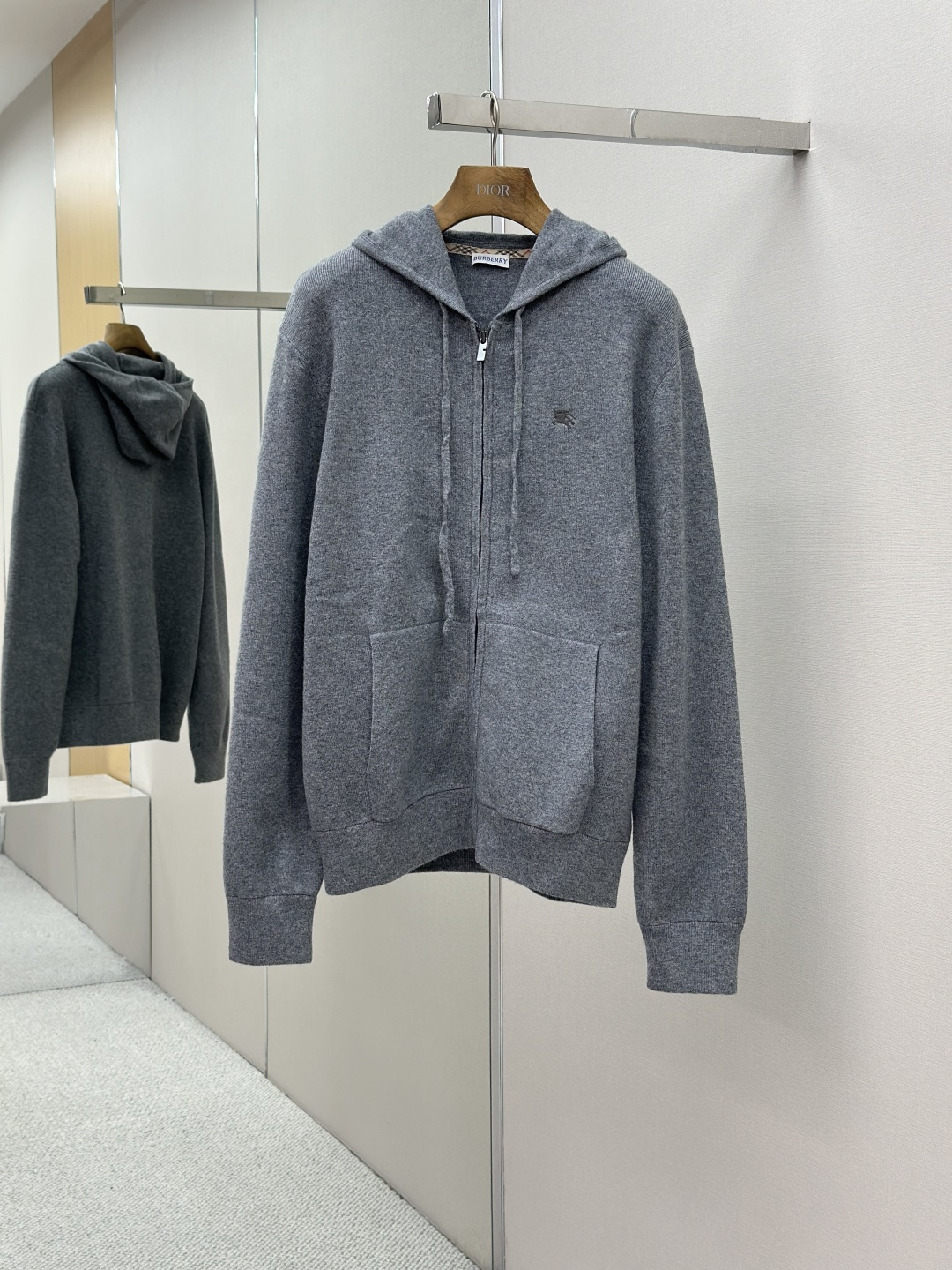 Burberry 버버리 자수 후드 집업 자켓 재킷 의류