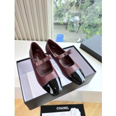 CHANEL 샤넬 메리제인 플랫 슈즈 구두 신발