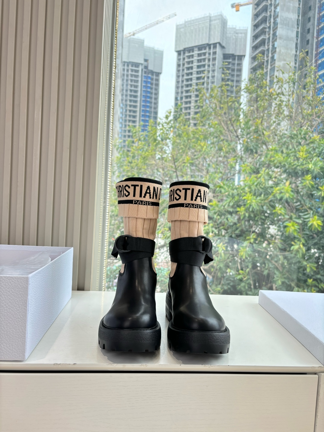 Miss Dior CD 디올 미들 부츠 신발